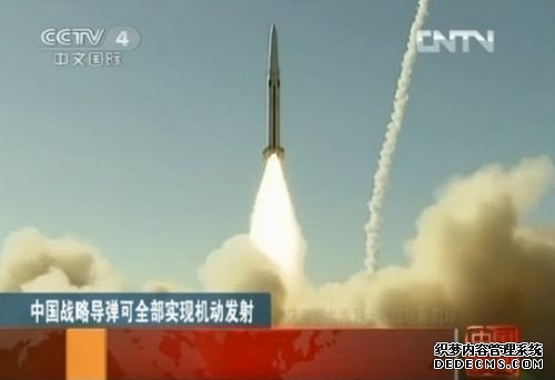 二炮东风-15弹道导弹发射